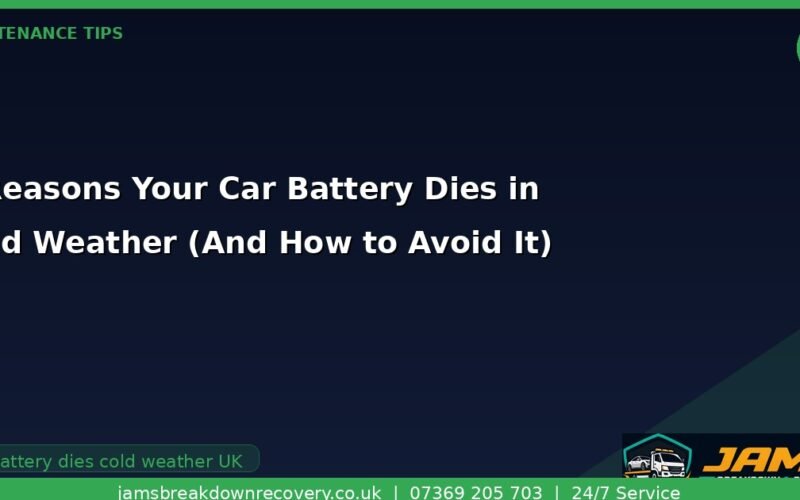 5 Reasons Your Car Battery Dies in Cold Weather (And How to Avoid It)