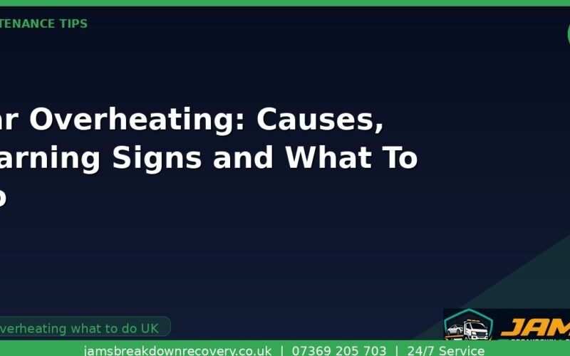 Car Overheating: Causes, Warning Signs and What To Do