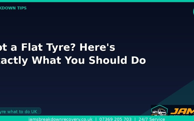 Got a Flat Tyre? Here’s Exactly What You Should Do